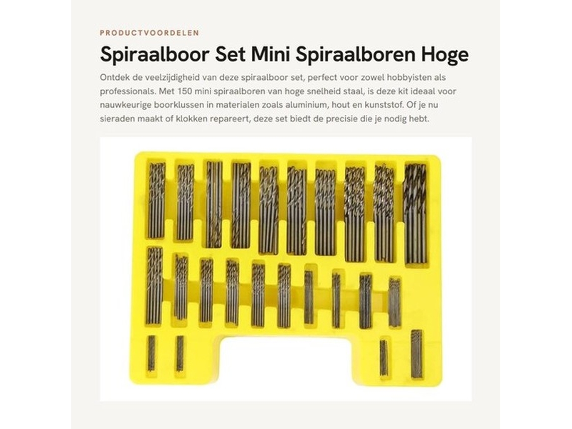 Escolha Sólida - Conjunto De Broca Hss - Set De Opener - Para Alumínio / Madeira / Plástico - Caixa De Armazenamento - Durable E Preciso