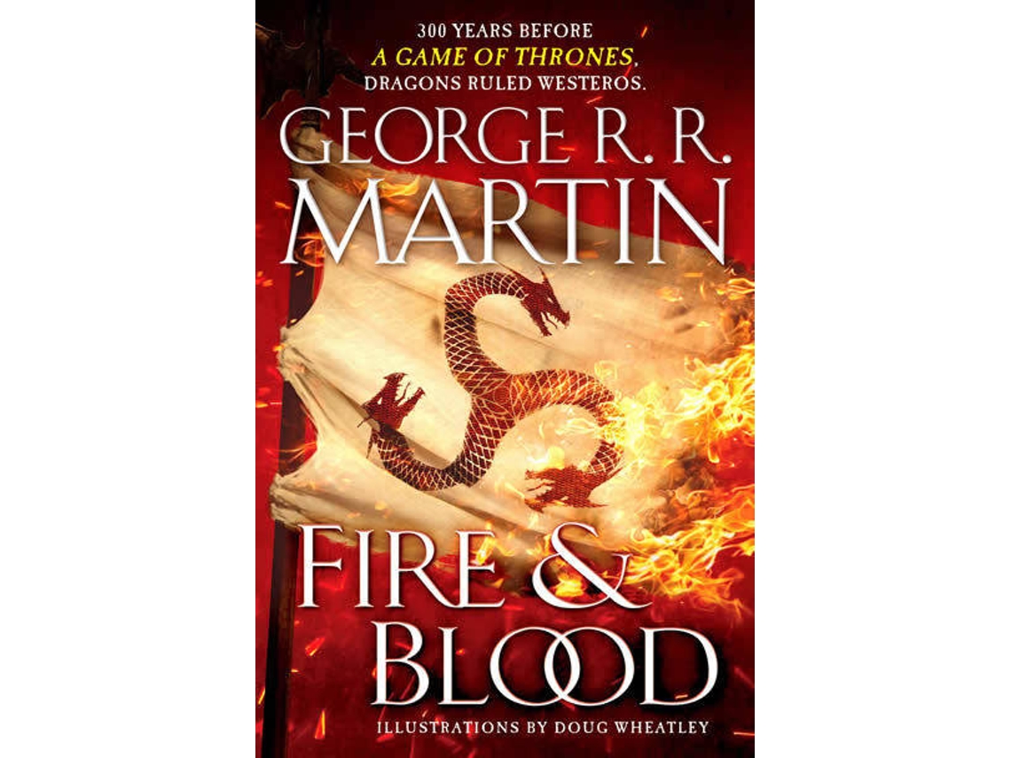 Livro Fire Blood de George R R Martin (Inglês)