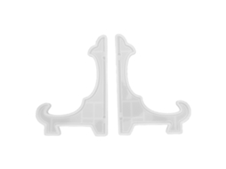 Suporte De Prato De Silicone Durável Para Exibição Mola Fácil De Limpar Para Casa E Escritório