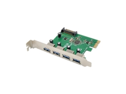 Pci-e X1 Para Placa Adaptadora Usb3.0 De 4 Portas Sata Pcie Riser Para Mineração De Pc Desktop