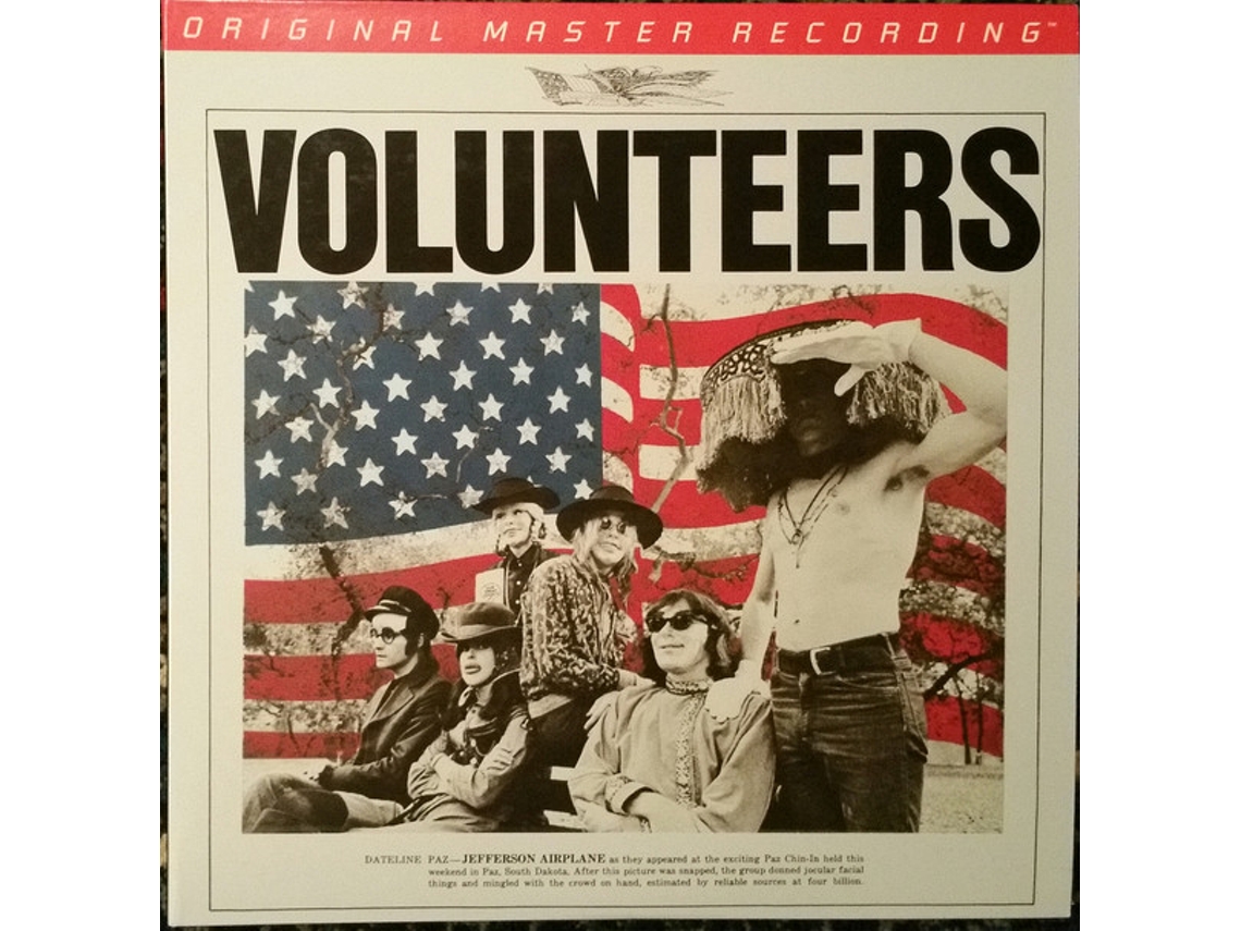 Vinil Jefferson Airplane - Volunteers