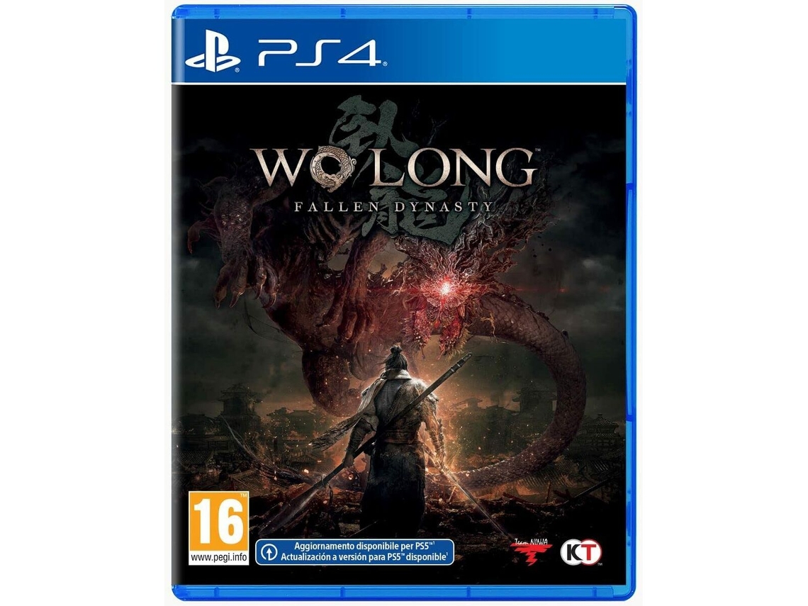 Jogo PS4 Wo Long: Fallen Dynasty: Steelbook Launch Edition