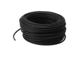 Fio de Cercado Eletrônico de Alta Tensão 5mm Isolado Duplo com Alma de Liga 50m para Agricultura Jardim S/MARCA
