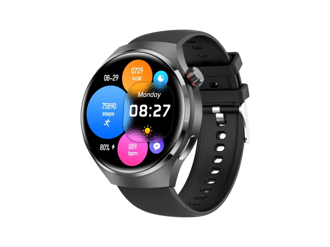 (preto) Pulseira Inteligente À Prova D'água De 1,53 Polegadas, Compatível Com Chamadas Bluetooth/nfc/monitoramento De Frequência Cardíaca