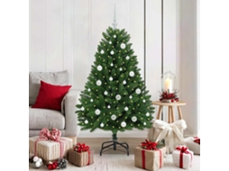 Vidaxl Árvore De Natal Artificial 150 Cm 150 Led Branco Quente Verde