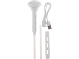 Umidificador De Ar Quente Usb Bestoyard, Na Cor Branca, É Feito Plástico Com Design Compacto