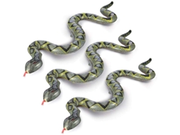 Serpente inflável para festa de Halloween, 3 peças