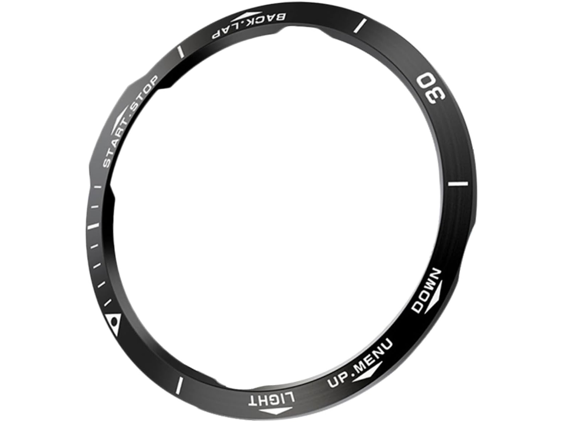 Capa de Aço para Aro de Relógio com Anel de Metal, Compatível com 6x SFUSHOS