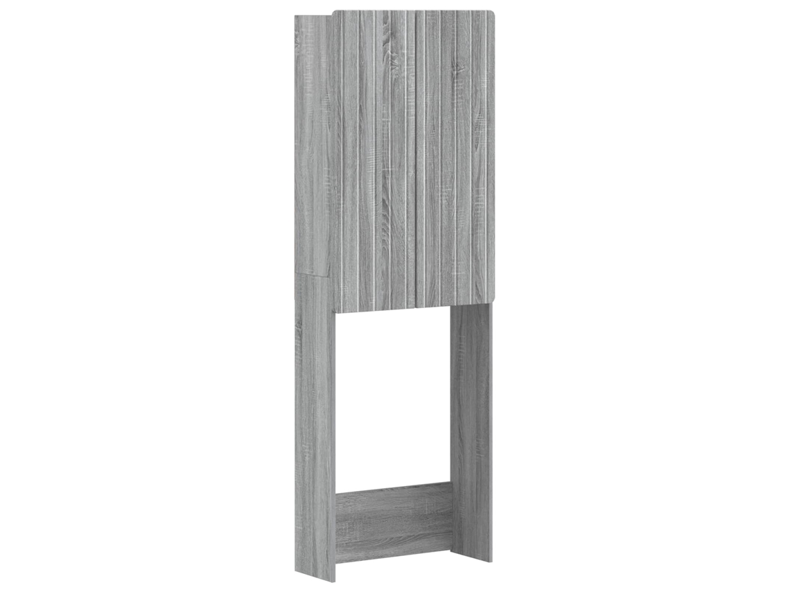 Vidaxl Armário De Banheiro Zwolle Sonoma Cinzento 66 X 25,5 X 190 Cm