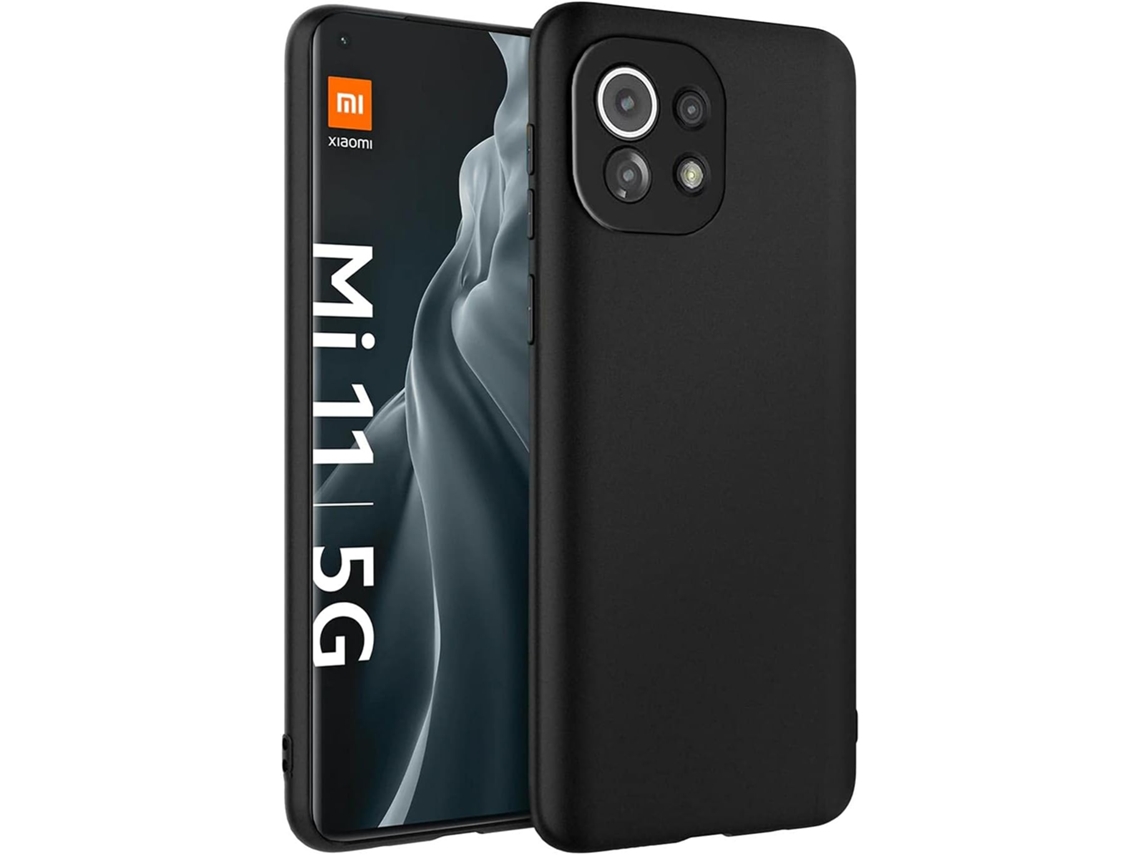Capa Protetora para Xiaomi Xiaomi 11 HONGWE. Silicone Preto