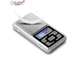 Balança Eletrônica Mini de Alta Precisão 200 G/300 G/500 G X 0,01 G/0,1 G Digital de Bolso para Ouro, Prata Esterlina, Joias e Cozinha AQUAFORGE