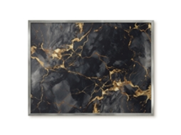 Quadro de vidro magnético com elegância delicada para o hall de entrada Espelharte (80x60 cm)