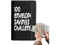 Challenge D'économies Com Envelopes 100 Jours Classeur Recarregável
