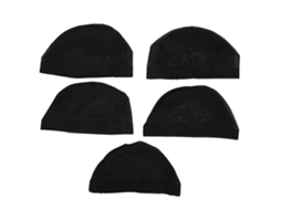 5pcs Boné De Peruca De Nylon Elástico Respirável, Tamanho Universal, Ideal Para Cabelos Longos, Curtos, Lisos Ou Cacheados