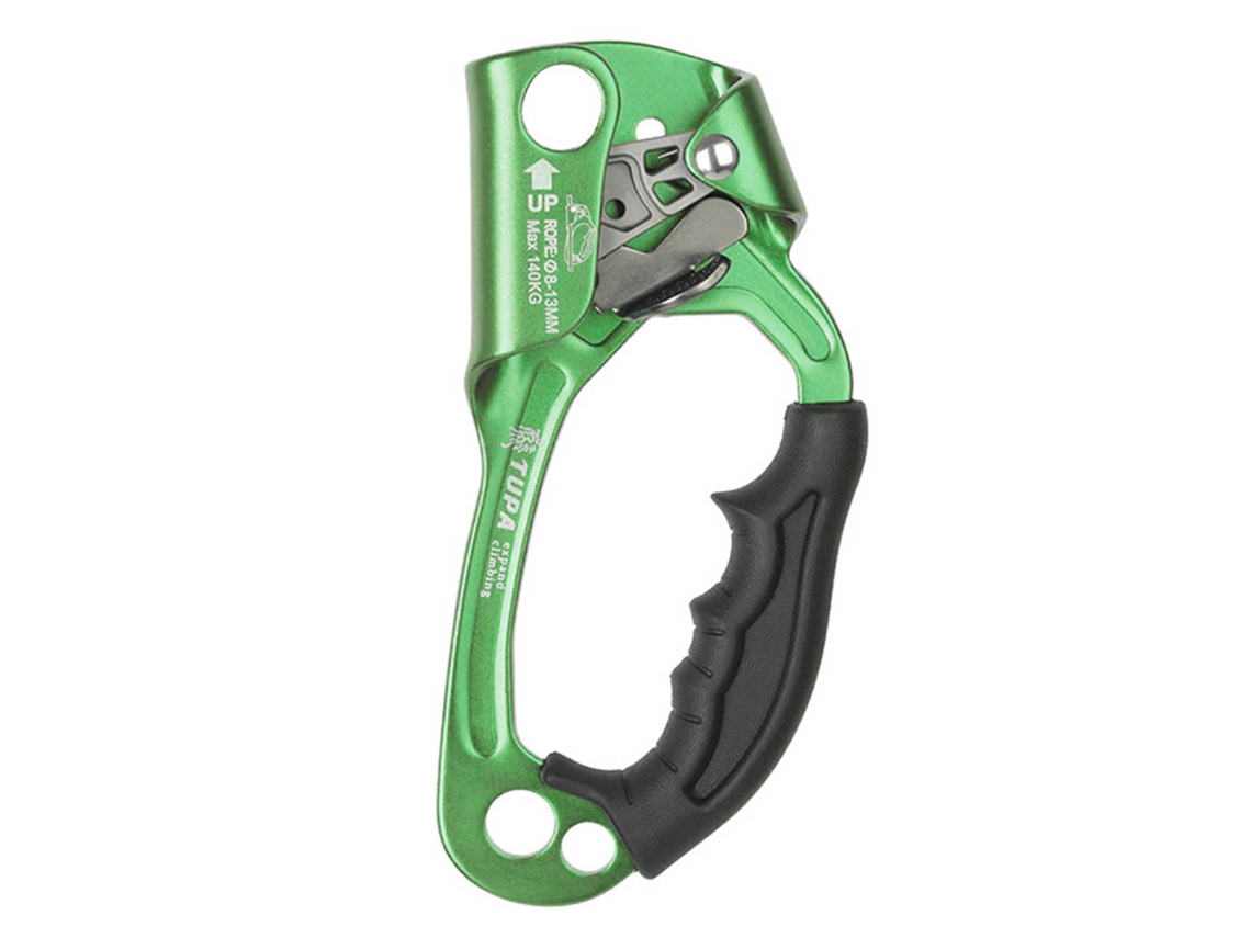 Anub ascensor de Mão Direita para Escalada em Rochas Multipropósito Outdoor Montanhismo Arvore Verde