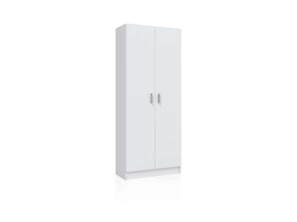 Armário multiusos 73 2 portas Branco 73 x 180 x 37 cm