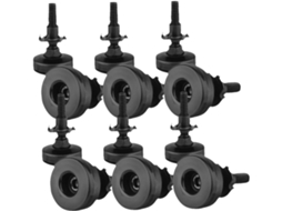 Villcase Conjunto De 12 Pés Ajustáveis Para Móveis, Ideal Para Armários, Mesas E Cômodas