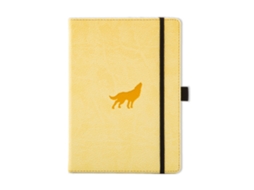 Caderno Vida Selvagem A5+ Pontilhado, Lobo Creme
