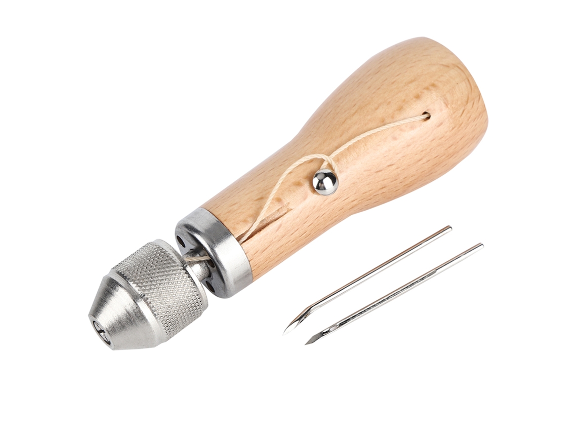 Kit De Agulhas De Awl Para Costurar Couro Ferramentas De Costura Manual Para Reparar Tendas Mochilas Tipo B
