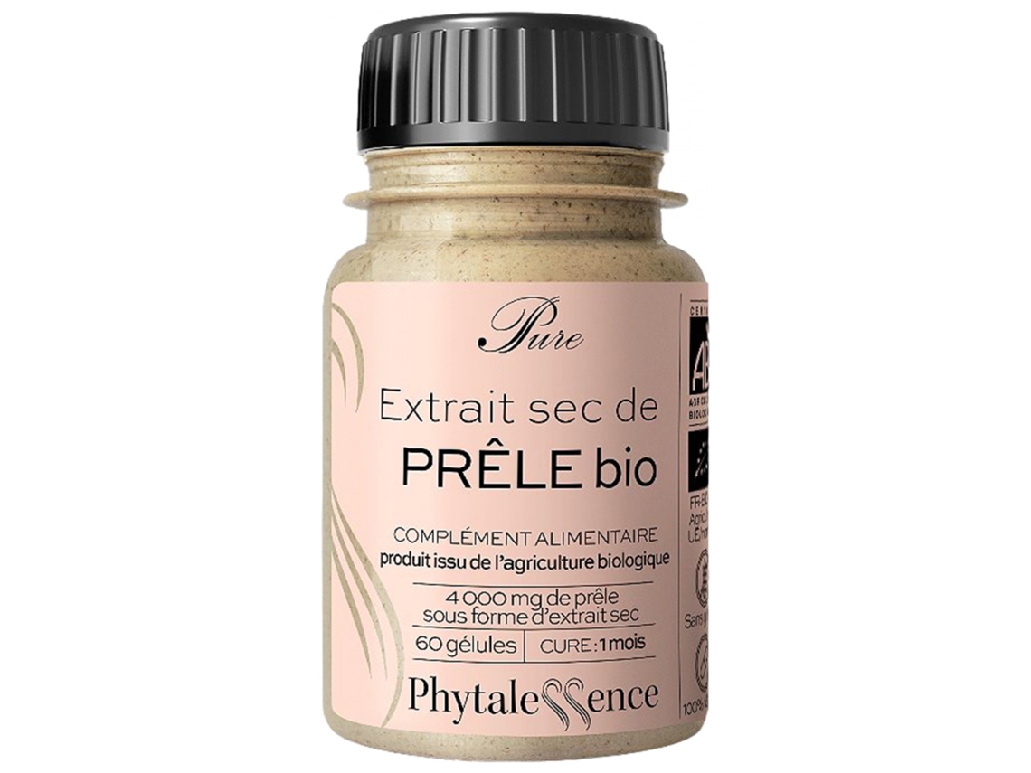 Cavalinha Orgânica Pura 60 Cápsulas PHYTALESSENCE