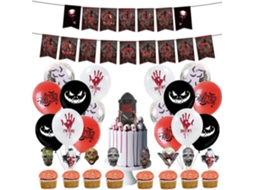Máscara Led De Halloween Laxiscreed Para Cosplay Assustador Com Luzes Que Brilham