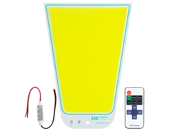 Painel De Luz Led Cob Com Controle Remoto Para Acampamento Ao Ar Livre
