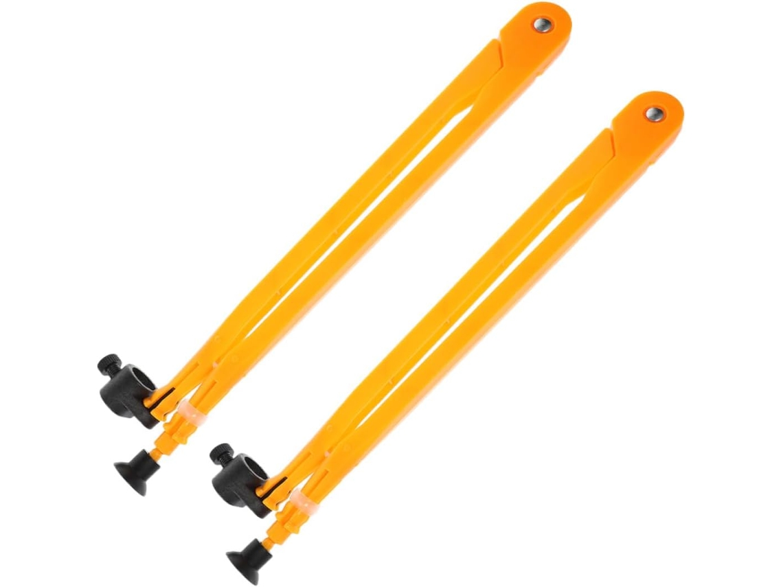 Conjunto de Compasso Plástico Grande Alipis para Desenho Círculos, Ferramenta Educacional Matemática (2 Peças)