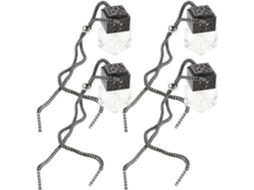 Garrafas De Vidro Preto Com Tampas Perfuradas Para Difusor De Aromatizador De Ar De Carro