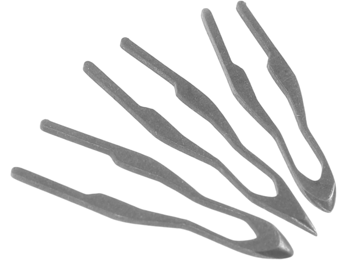 Conjunto De 3 Pontas De Pirografia Multiuso Banhadas A Prata Para Aquecimento Rápido.
