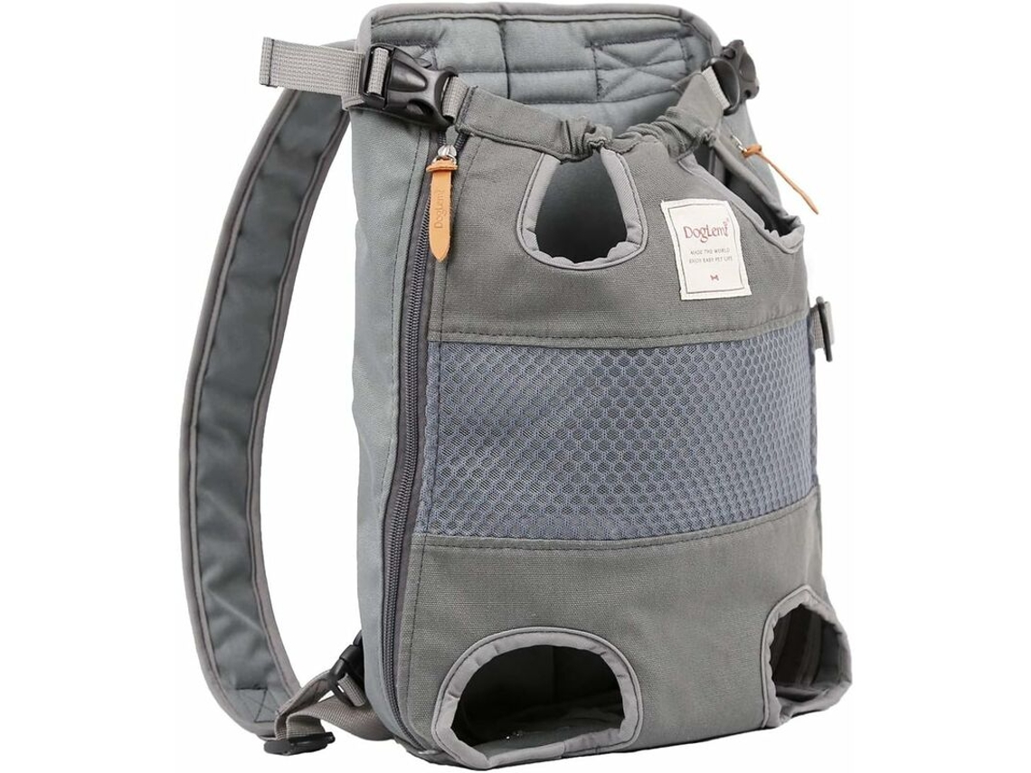 Mochila de Transporte para Cães, para Viagens Aéreas, Cinza AQUAFORGE