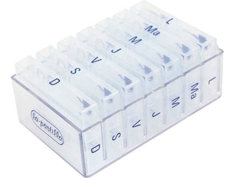 Organizador LA-PASTILLA Medicamentos Semanal S4