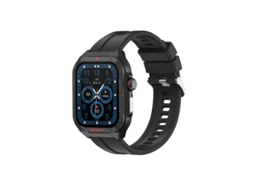 Monitoramento de Oxigênio no Sangue e Açúcar no Sangue Smartwatch SHAH ARPAN Preto