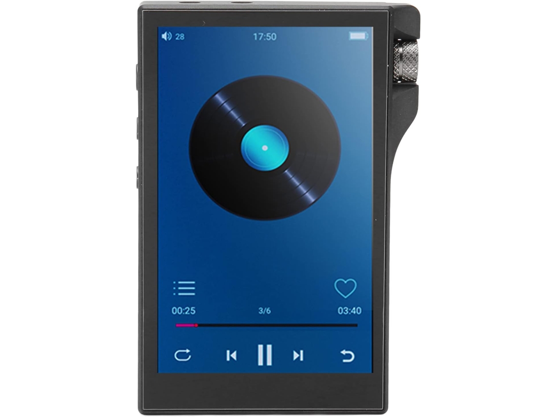 Reprodutor De Mp3, 16gb, Bluetooth 4.0, Tela Sensível Ao Toque De 4 Polegadas, Som Hifi Sem Perdas, Compatível Com Jortmrd (preto)