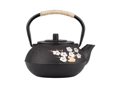 Chaleira XGF 600 Ml Japonês  SérieBambu Painted SérieFerro Fundido