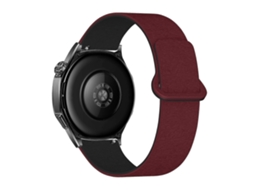 Pulseira De Relógio Em Silicone Magnético Macio Com Estampa De Madeira Cloud Wood E Fecho Reverso.