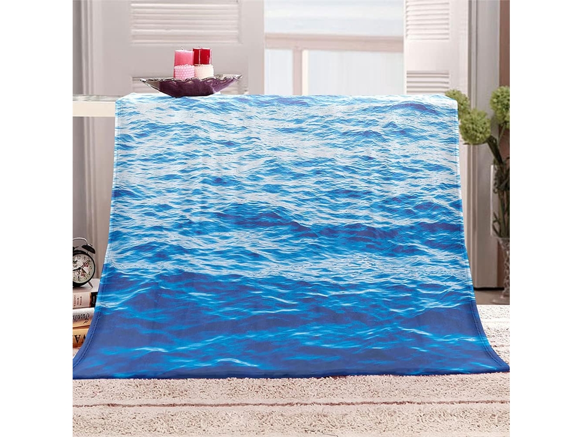 Manta de Flanela Fansu Estampa 3d Quente e Macia em Microfibra Ideal para o Inverno Perfeita Cama Ou Sofá Adeq