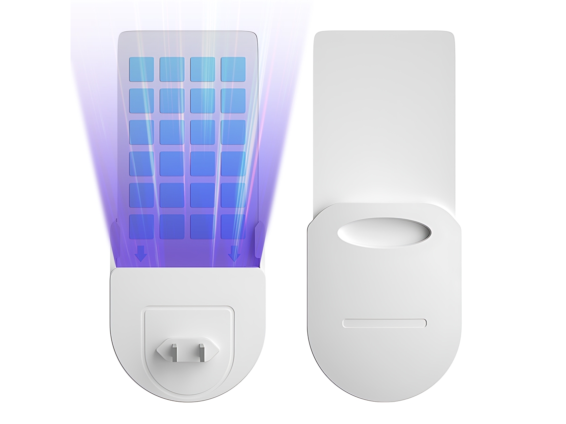 Abatedor de Insetos Elétrico Primerox para Indoor com Papéis Adesivos Plug And Play
