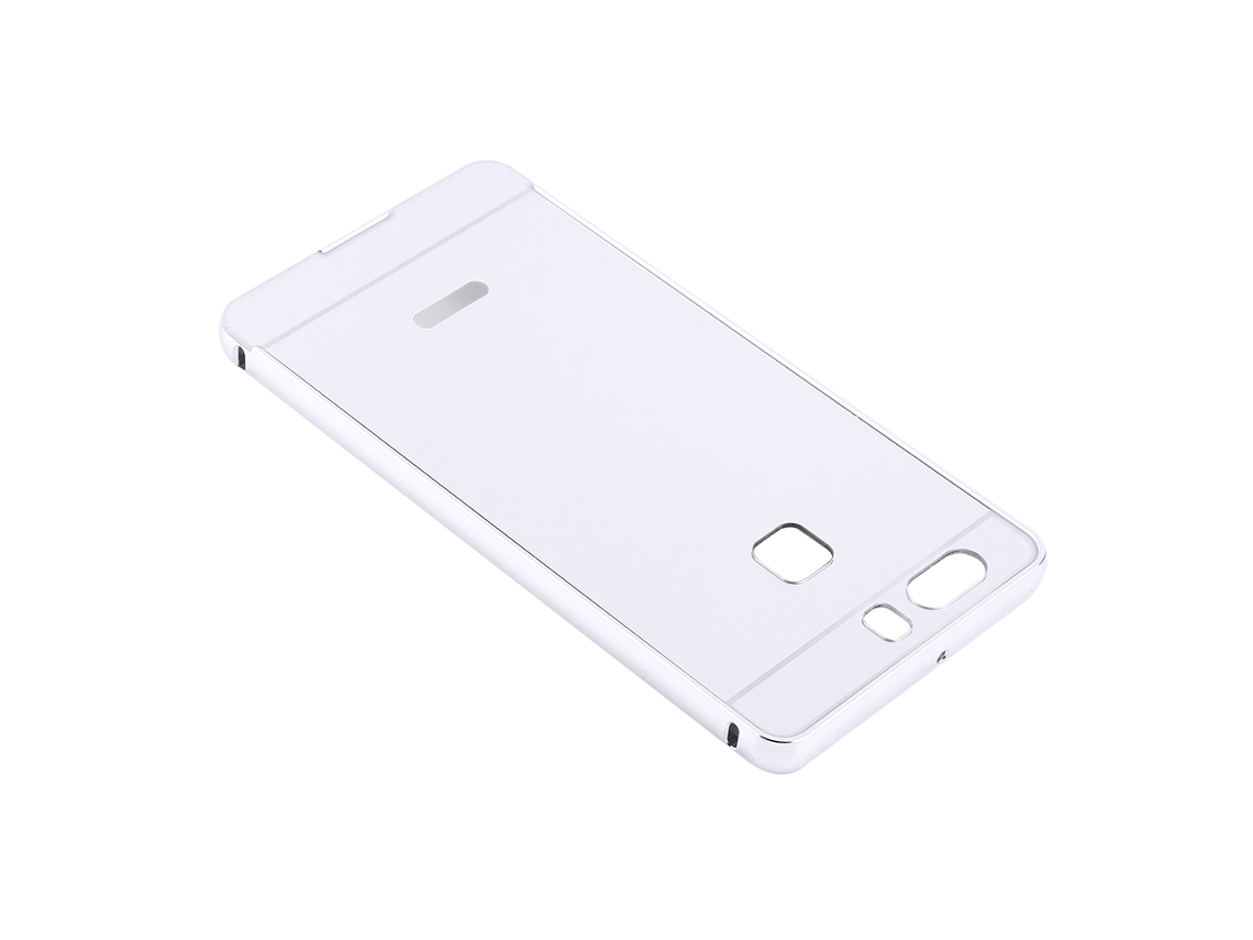 Capa de Telefone Huawei P9 com quadro de metal e tampa de espelho EOOCOO
