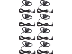 Casque À Oreille Unique, Écouteur Filaire De 3, 5 Mm Com Crochet D ' Oreille Ergonomice, Mono Para Sistema