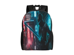 Mochila Cyber ​​guardians H34 Para Estudantes, Resistente E Leve, Impermeável E Com Alça De Ombro Respirável G34.