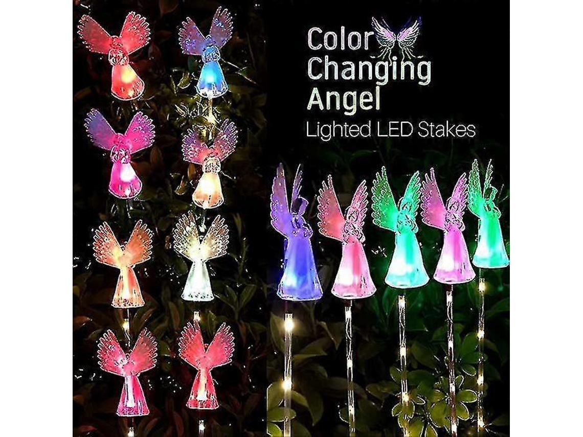 Luzes Solares Angel Para Áreas Externas, Luz Solar Decorativa Para Jardim. Olysi Shop