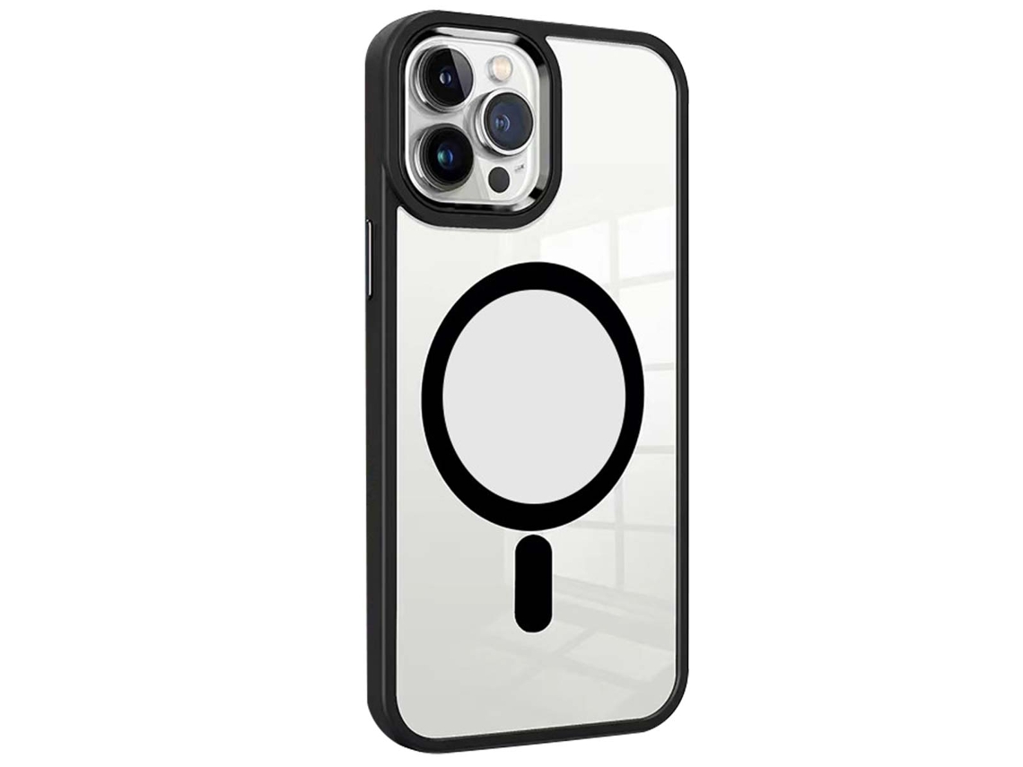 Jaym Capa Bumper Compatível Com Magsafe Para Iphone 16 Pro Max Preto