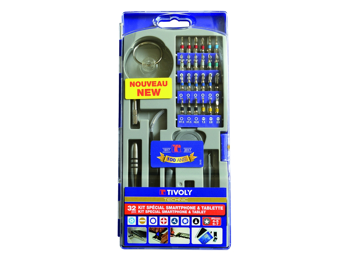 Destornillador precision 32 piezas set 32