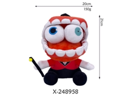 Incrível Brinquedo de Pelúcia Palhaço Mágico Digital Circo GOKOCO