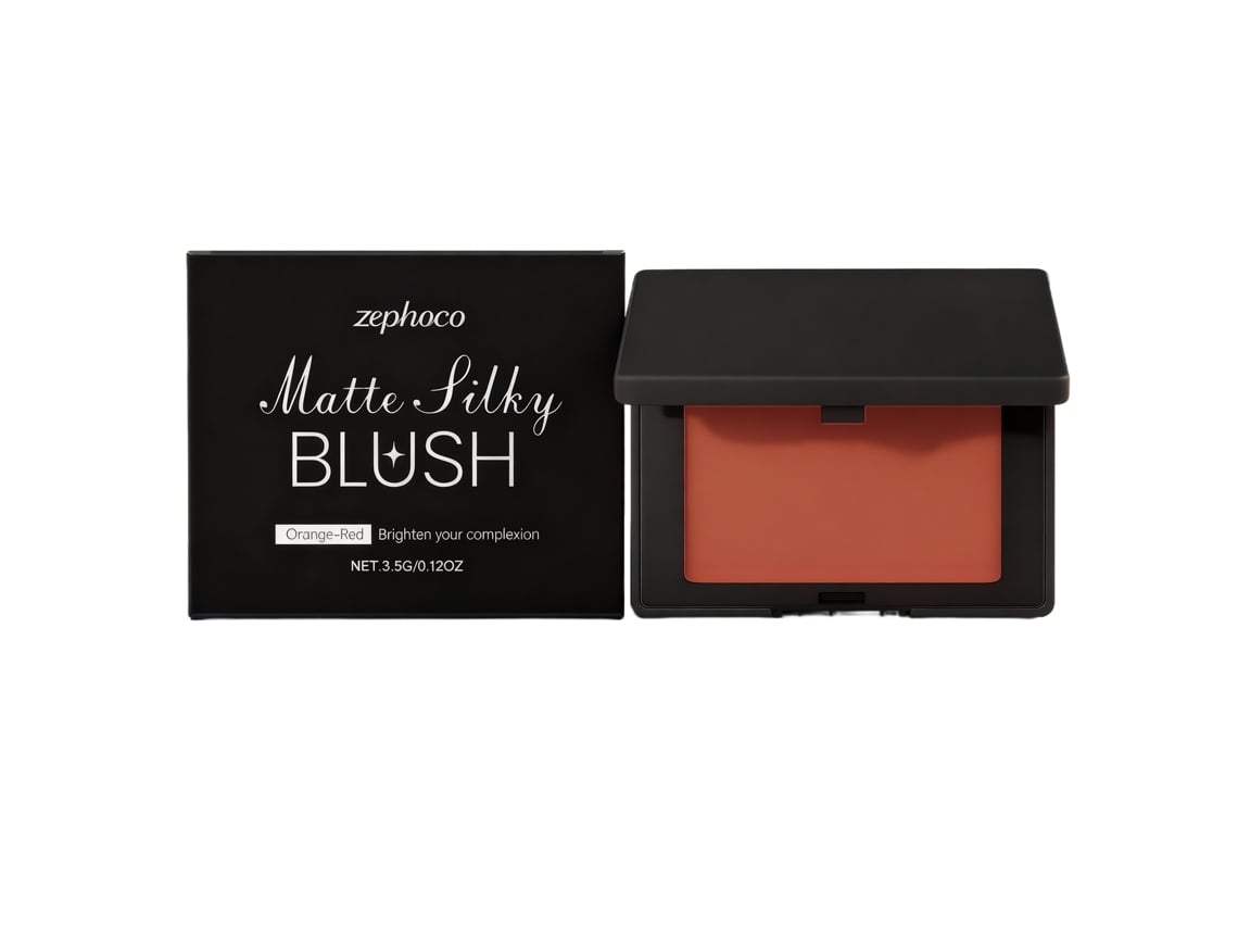 Batom Laranja Vermelha Matte Liso