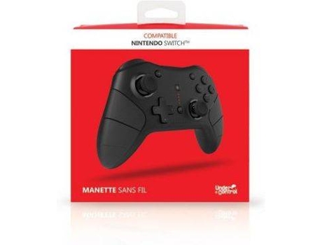 Comando Compativel Nintendo Switch Under Control Bluetooth Negro