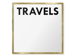 Magnetic Wall Board Travels For The Office Espelharte (50x50 Cm)