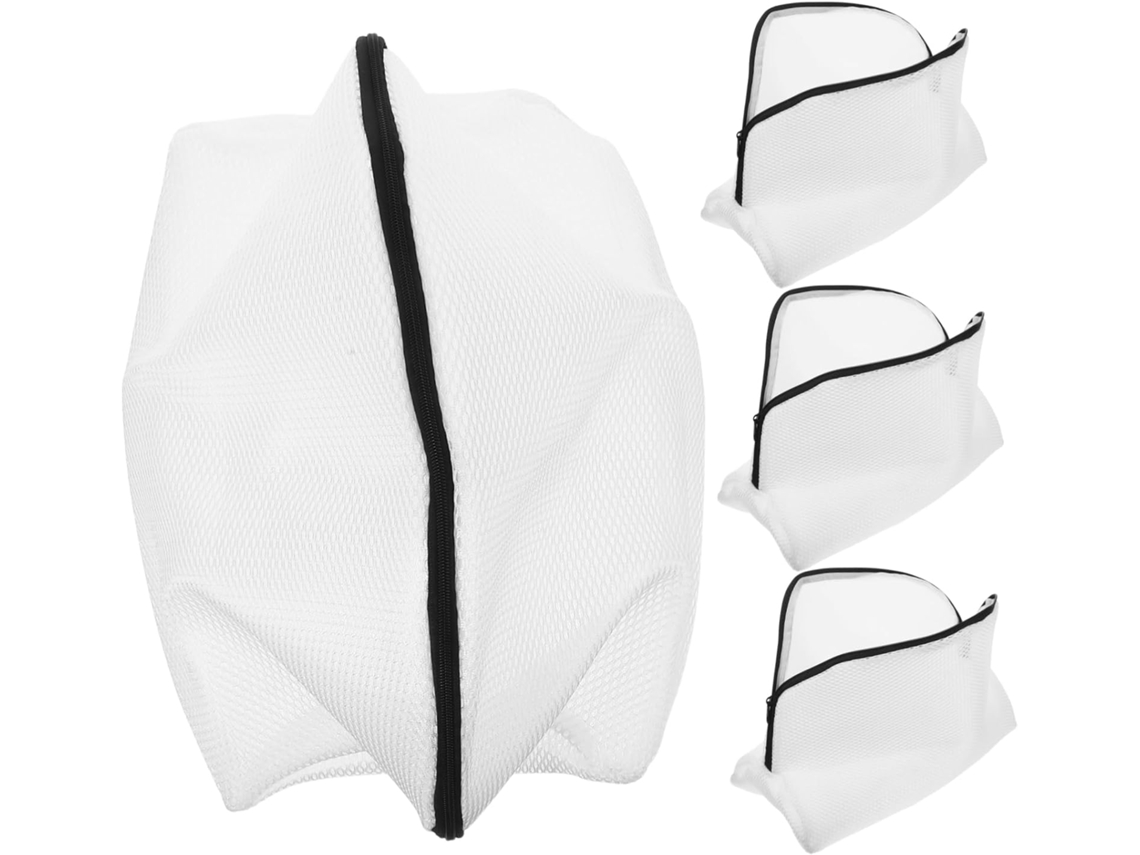 Conjunto de 4 Sacos para Lavar Sapatos, Feitos Material Malha Resistente, Laváveis À Máquina, Que CHABERLU