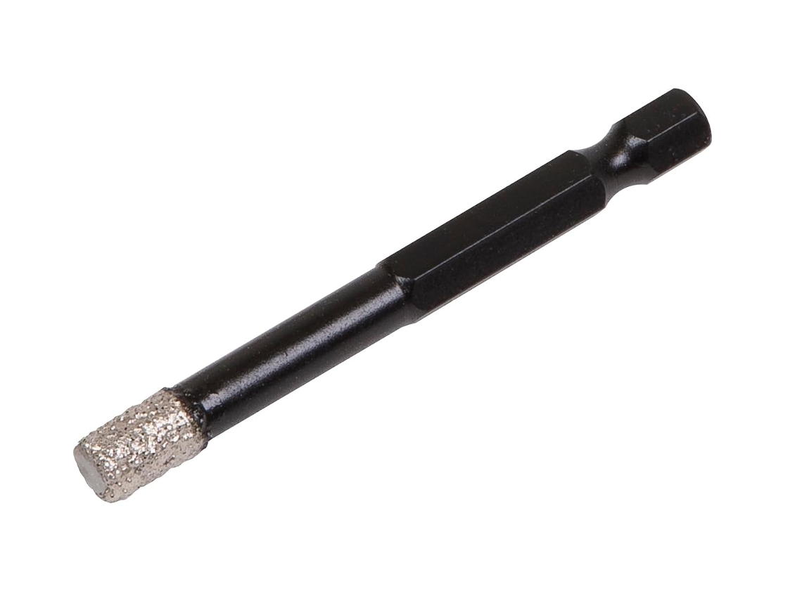 Broca Diamantada Hexagonal Dbd7h Para Azulejos Cerâmicos Ø7 Mm
