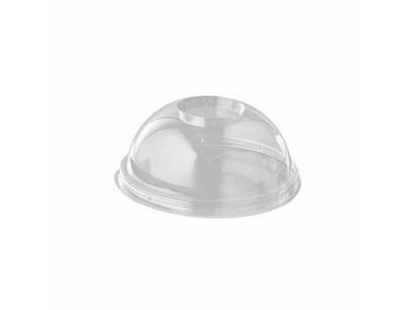 Tampas Copos PLA Transparente, 45MM 100UN